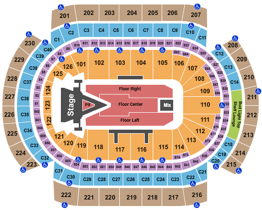 Xcel Energy Center Aerosmith Seating Chart